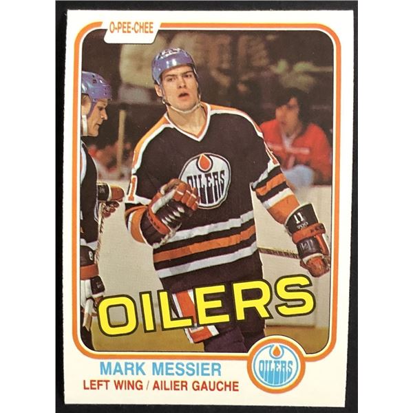 1981-82 O-PEE-CHEE MARK MESSIER (HOF)