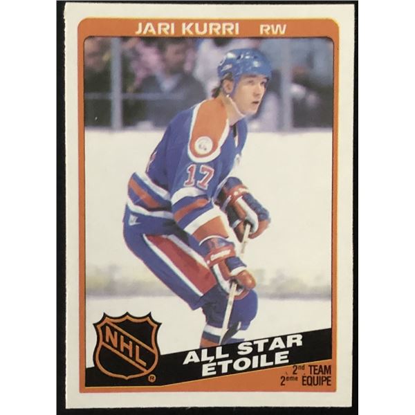 1984-85 O-PEE-CHEE JARI KURRI (HOF)