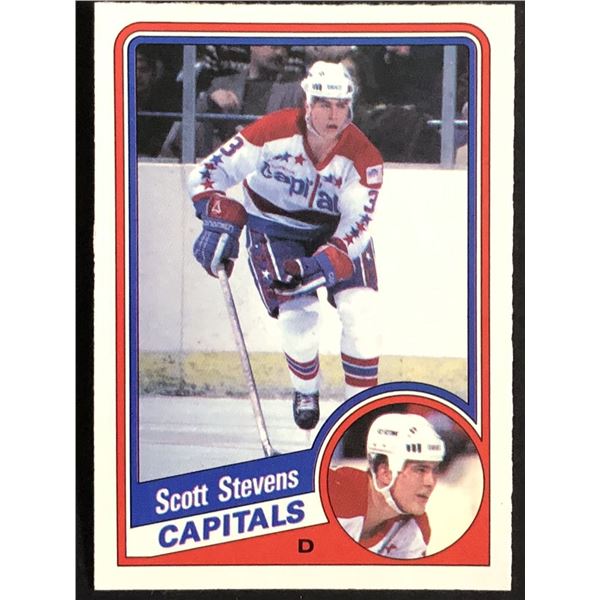 1984-85 O-PEE-CHEE SCOTT STEVENS (HOF)