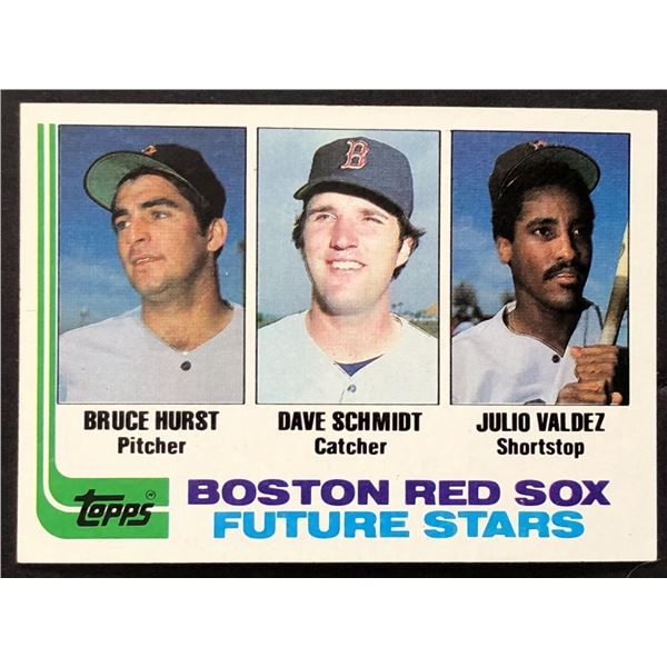 1982 TOPPS BRUCE HURST ROOKIE CARD