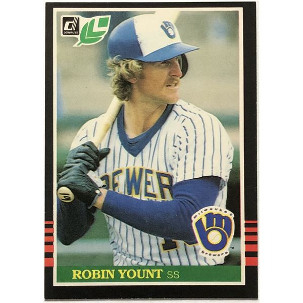 1985 LEAF ROBIN YOUNT (HOF)