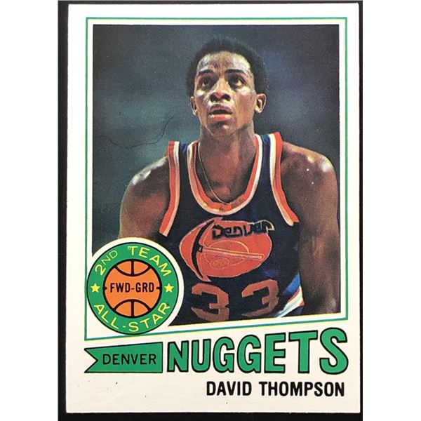 1980-81 TOPPS DAVID THOMPSON (HOF)
