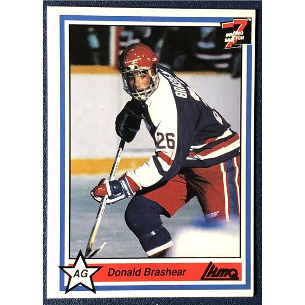 1990 CHL DONALD BRASHEAR ROOKIE CARD