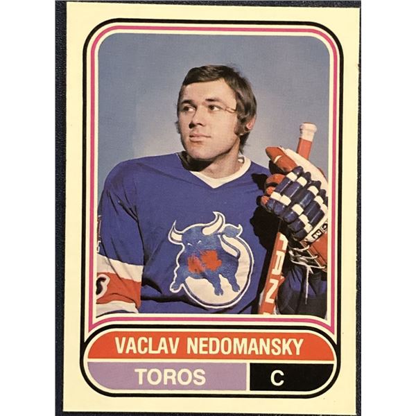 1975-76 O-PEE-CHEE VACLAV NEDOMANSKY (HOF) ROOKIE CARD