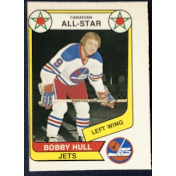 1976-77 O-PEE-CHEE BOBBY HULL  (HOF)