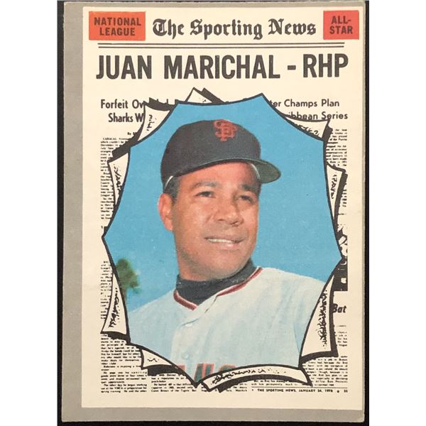 1970 O-PEE-CHEE JUAN MARICHAL (HOF)