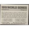 Image 2 : 1971 FLEER WORLD SERIES BLACK BACK SHOELESS JOE JACKSON (HOF)