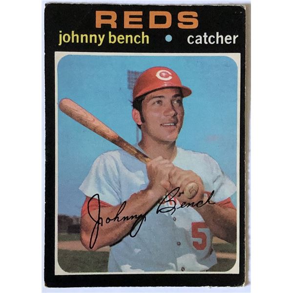 1971 O-PEE-CHEE JOHNNY BENCH (HOF)