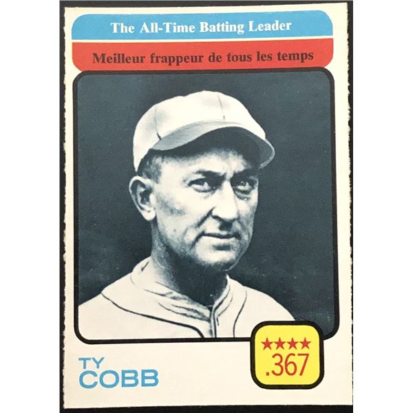 1973 O-PEE-CHEE TY COBB (HOF)