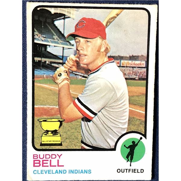 1973 TOPPS BUDDY BELL ROOKIE CARD
