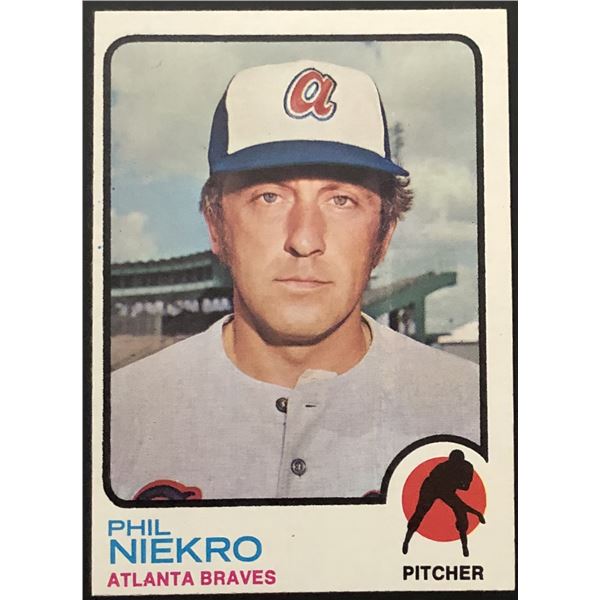 1973 TOPPS PHIL NIEKRO (HOF)