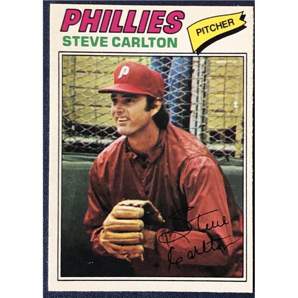1977 O-PEE-CHEE STEVE CARLTON (HOF)