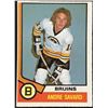 Image 1 : 1974-75 O-PEE-CHEE ANDRE SAVARD ROOKIE CARD