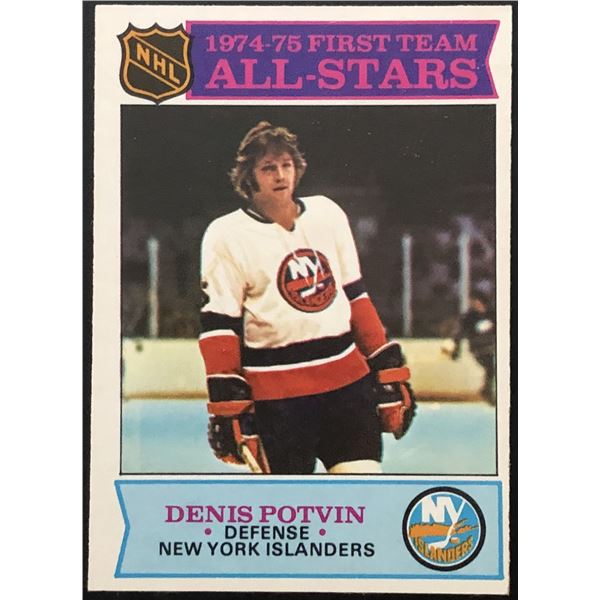 1975-76 O-PEE-CHEE DENIS POTVIN (HOF)