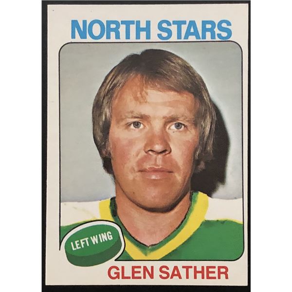 1975-76 O-PEE-CHEE GLEN SATHER (HOF)