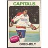 Image 1 : 1975-76 O-PEE-CHEE GREG JOLY ROOKIE CARD