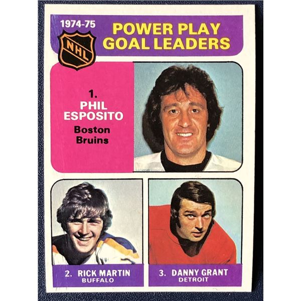 1975-76 TOPPS PHIL ESPOSITO (HOF) LL