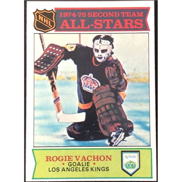 1975-76 TOPPS ROGIE VACHON (HOF)