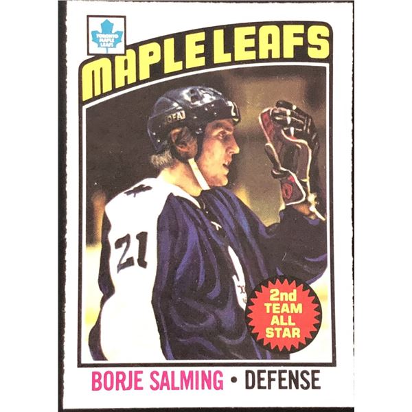 1976-77 O-PEE-CHEE BORJE SALMING (HOF)