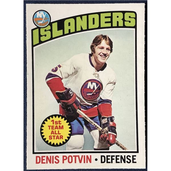 1976-77 O-PEE-CHEE DENIS POTVIN (HOF)