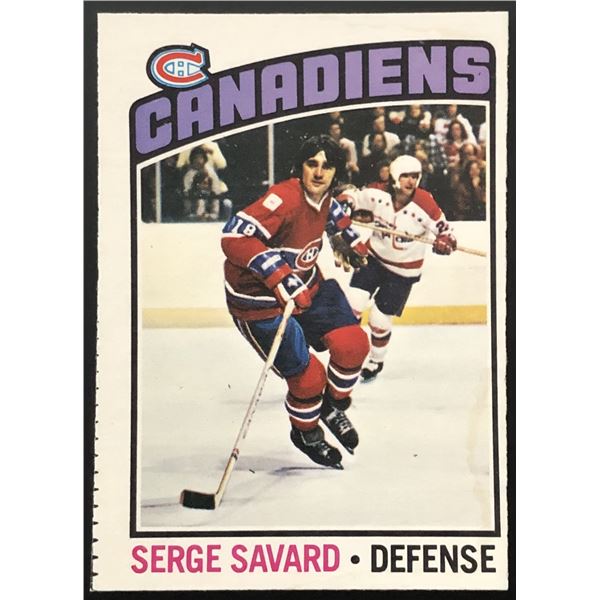 1976-77 O-PEE-CHEE SERGE SAVARD (HOF)
