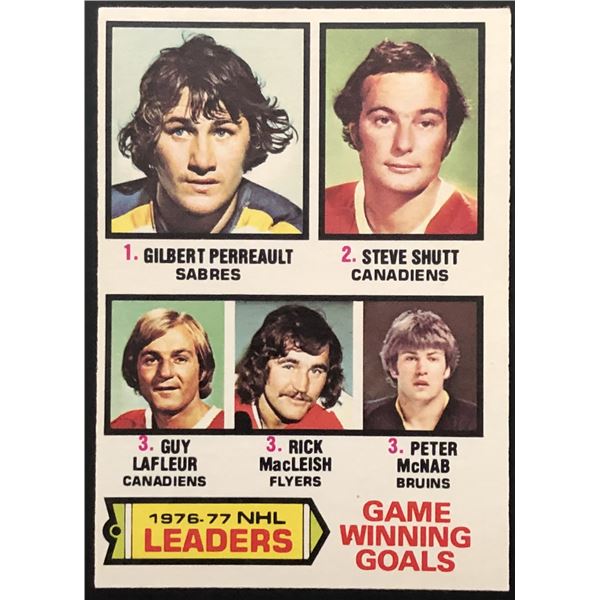 1977-78 O-PEE-CHEE GILBERT PERREAULT (HOF)