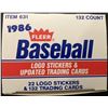 Image 1 : 1986 FLEER BASEBALL ROOKIE & TRADED SET