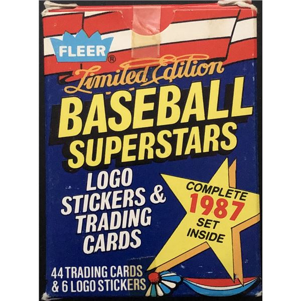 1987 FLEER BASEBALL SUPERSTARS BOX SET