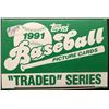 Image 1 : 1991 TOPPS BASEBALL ROOKIE & TRADED SET