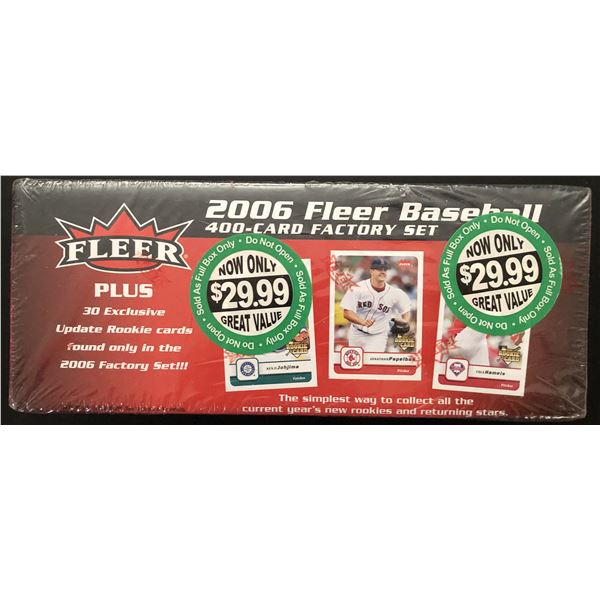 2006 FLEER BASEBALL FACTORY SET
