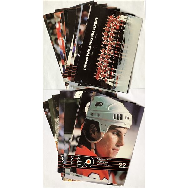 1989-90 PHILADELPHIA FLYERS POSTCARD Team Set