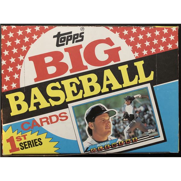 1989 TOPPS BIG BASEBALL WAX BOX