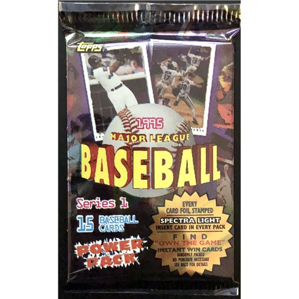 1995 TOPPS BASEBALL FOIL PACK