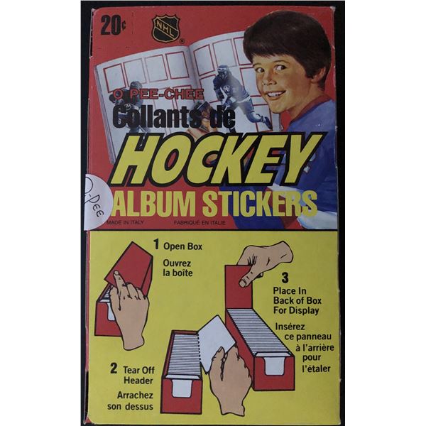 1982 O-PEE-CHEE NHL STICKERS SEALED BOX