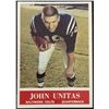 Image 1 : 1964 TOPPS JOHNNY UNITAS (HOF)