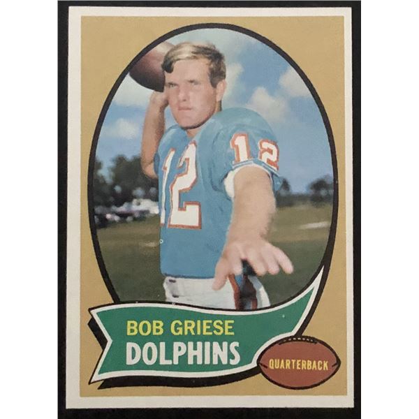 1970 TOPPS BOB GRIESE (HOF)