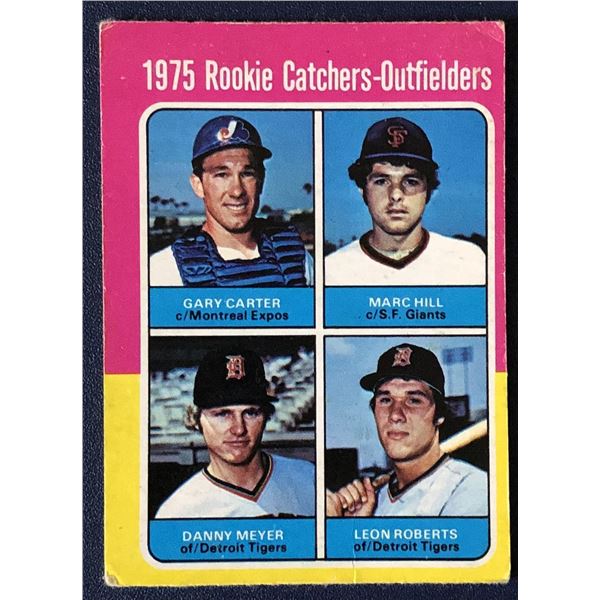 1975 O-PEE-CHEE GARY CARTER (HOF) ROOKIE CARD