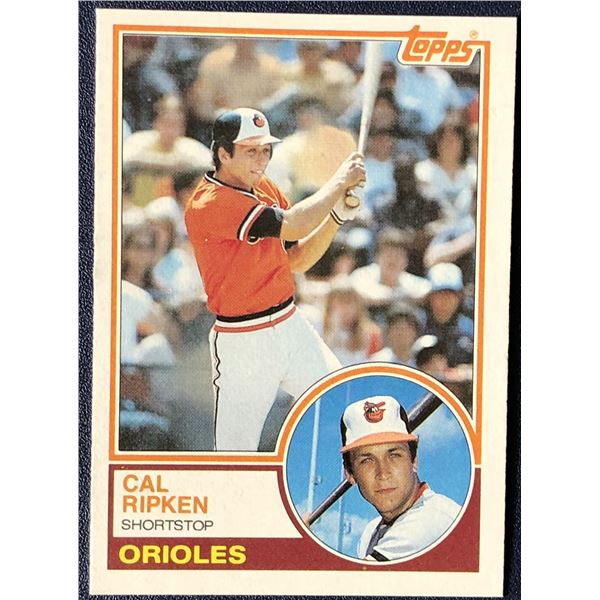 1983 TOPPS CAL RIPKEN JR. (HOF)