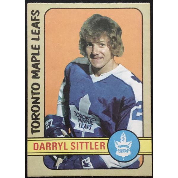 1972-73 O-PEE-CHEE DARRYL SITTLER (HOF)