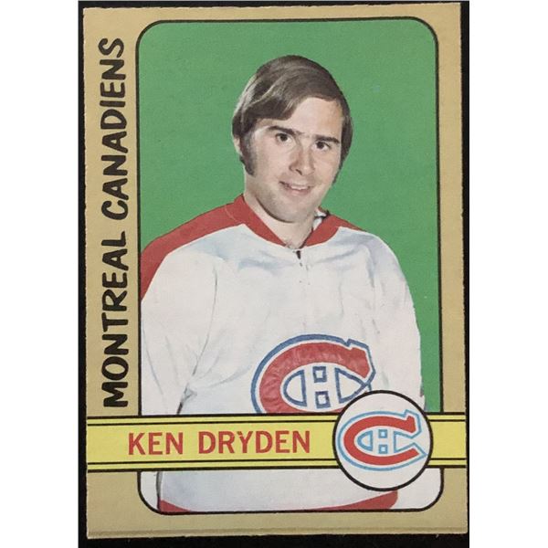 1972-73 O-PEE-CHEE KEN DRYDEN (HOF)