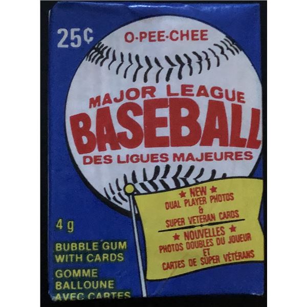 1983 O-PEE-CHEE BASEBALL WAX PACK