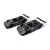 Image 1 : 2 Pc - 1:43 Scale - 1988  Mercedes C9 "Aeg" Le Mans #61 & #62 - Models Max Die Cast