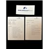 Image 2 : Official Signed Press Cards Signed By Jaun Pablo Montoya For BMW Williams F1 Team & Official Decal