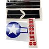 Image 2 : Assorted Airplane Decals & 1994 Airplane Blue Print