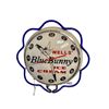 Image 2 : Vintage Original Wells Blue Bunny Ice Cream Neon Clock NOS