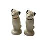 Image 1 : Pair Of Rca His Masters Voice Nipper Dog Salt & Peppers