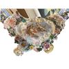 Image 2 : Early Meissen Porcelain Decorated Wall Mirror With Bevelled Glass