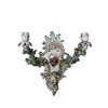 Image 2 : Matching Pair Of Meissen Wall Sconces With Figural Cupids And Flower Decoration