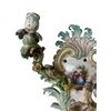 Image 8 : Matching Pair Of Meissen Wall Sconces With Figural Cupids And Flower Decoration