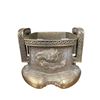 Image 1 : Vintage Brass Chinese Footed Incense Bowl With Handles & Dragon Motif
